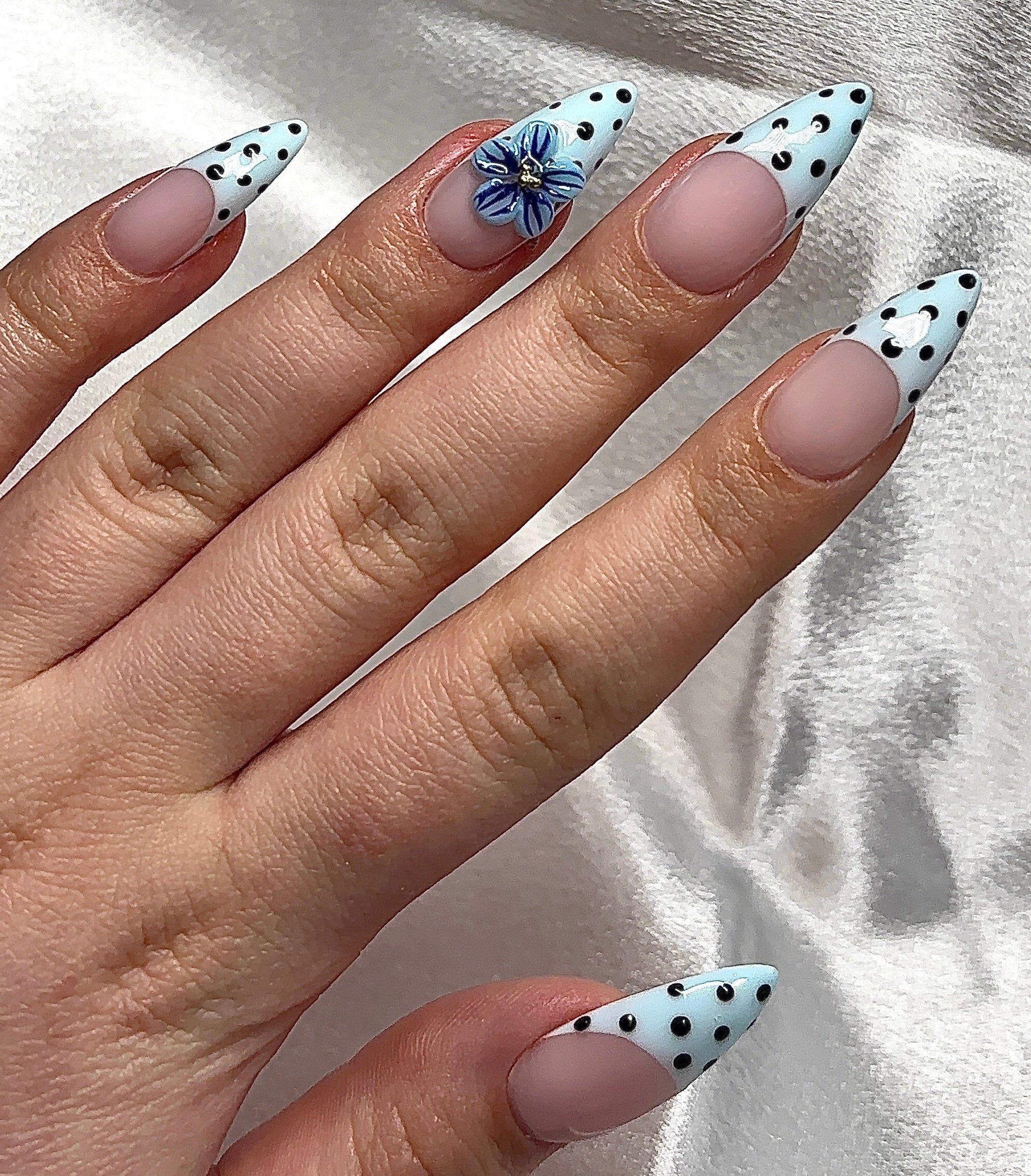Sky Blue Dots