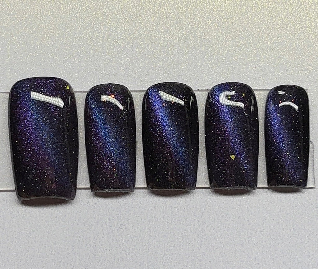 Northern lights purple